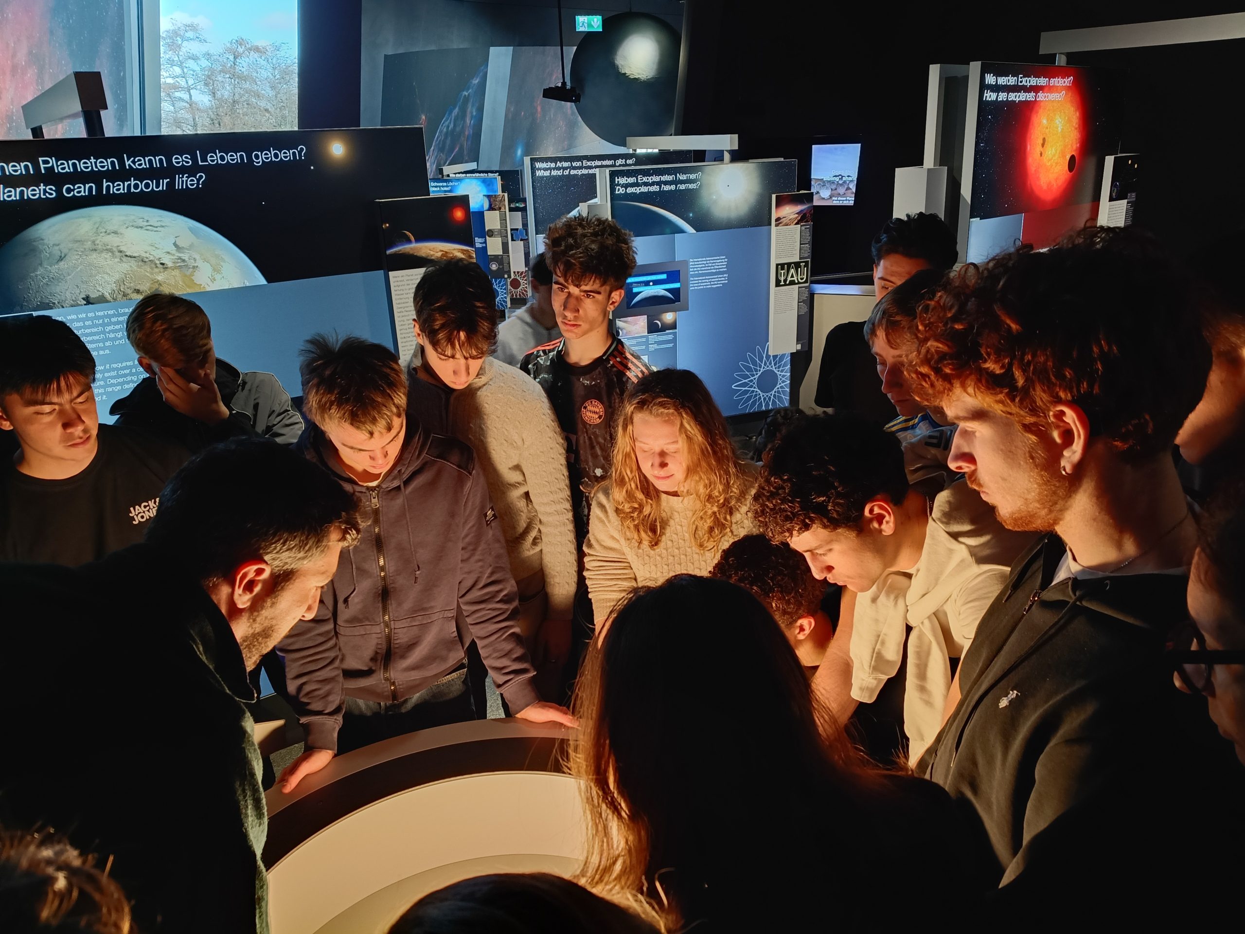 Studenti del liceo scientifico Alexis Carrel