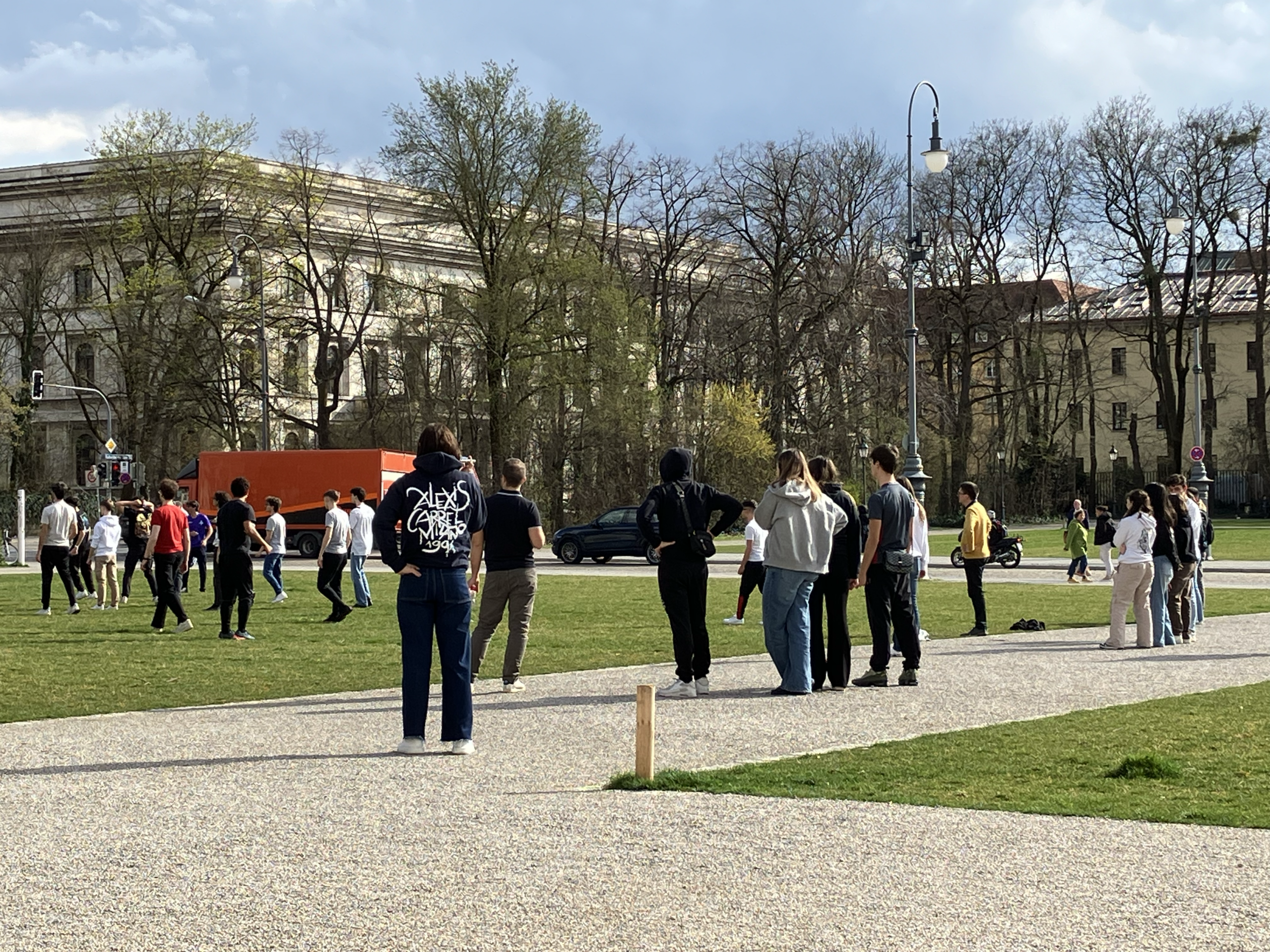 Studenti del liceo Alexis Carrel a Monaco di Baviera